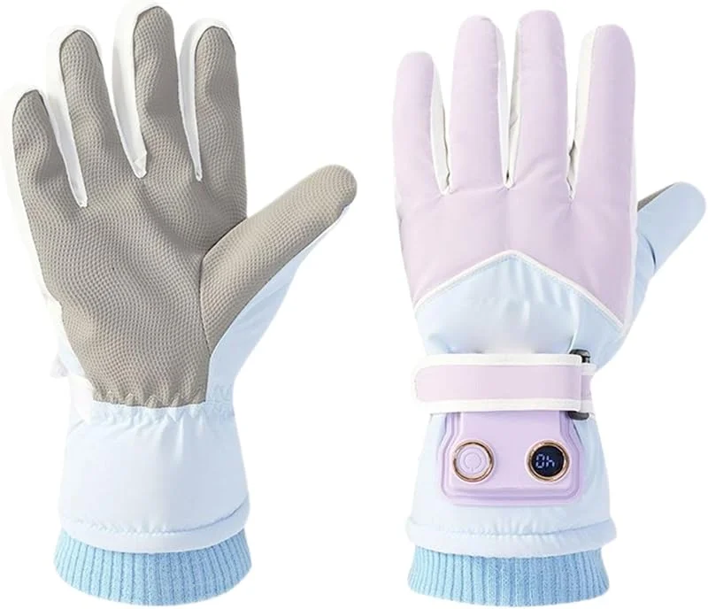 Gants Chauffants Pour Moto 3 Niveaux De Chauffage Compatibles Écran Tactile — Vetements ski