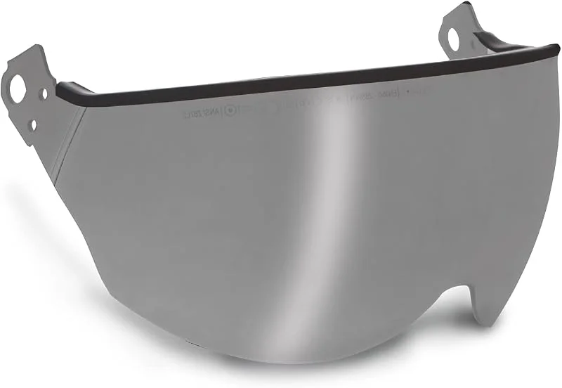 KASK Visière V2 Plus pour Casques de Protection Plasma, Superplasma, HP, Anti-buée, résistante aux Rayures, Convient aux porteurs de Lunettes, différentes Versions, Couleur : fumé — Equipement ski