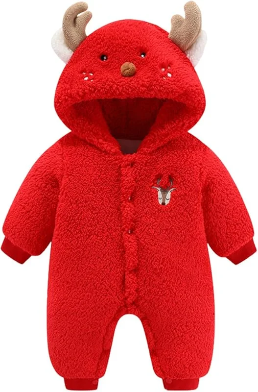 Combinaison De Neige Pour Enfants Fermeture Éclair Barboteuse Bébé Polaire À Glissière Pour Garçons Et Filles Combinaison Chaude Pour Bébé Combinaison Bebe Garcon — Vetements ski