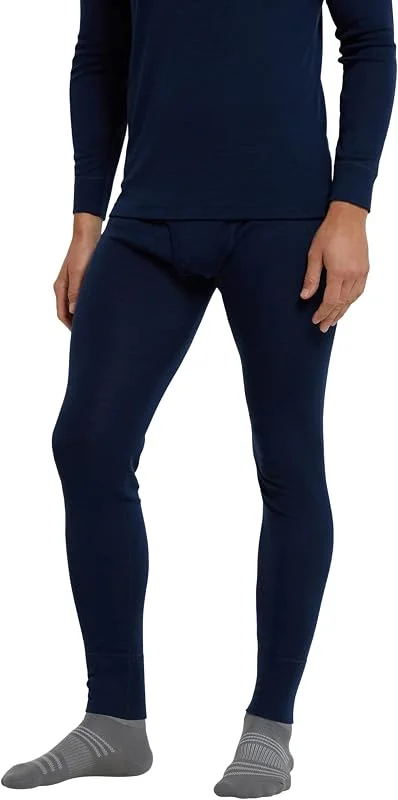 Mountain Warehouse Pantalon Thermique en mérino pour Hommes - Léger, antibactérien, Respirant - pour Camper en Hiver — Vetements ski