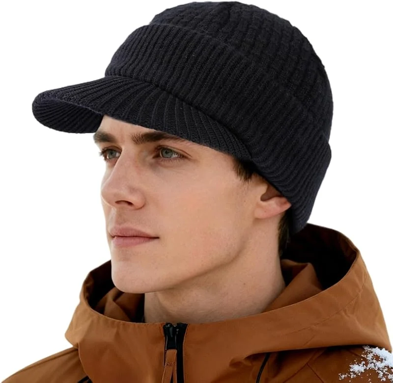 Siggi Bonnet à visière en laine — Vetements ski