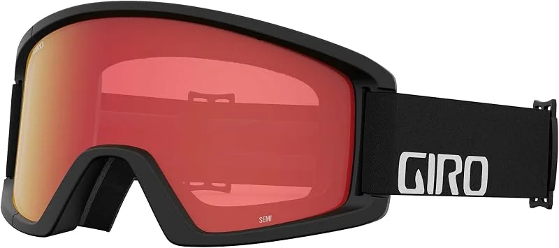 Giro Lunettes de ski semi-asiatiques - Lunettes de snowboard pour homme, femme et jeune - 2 verres inclus - Anti-buée - OTG — Equipement ski