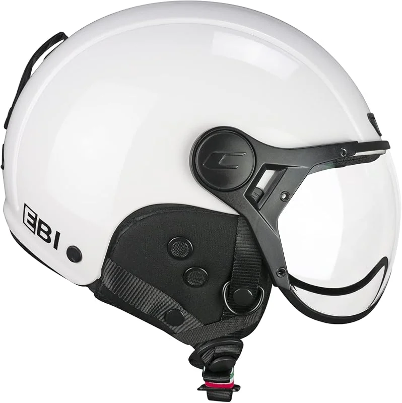 CGM EBI Casque de Ski Unisexe Adulte, Blanc, XXS (51-52cm) — Equipement ski