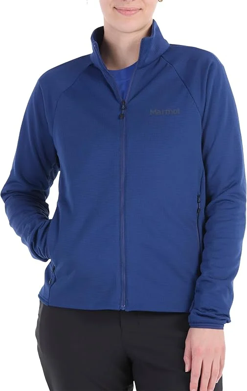 Marmot Women's Wm's Leconte Fleece Jacket Warm Fleece Jacket, Full Zip Jacket, Breathable, Wind Resistant Body Warmer, packable, ideal for hiking & ski layering ( ) — Vetements ski