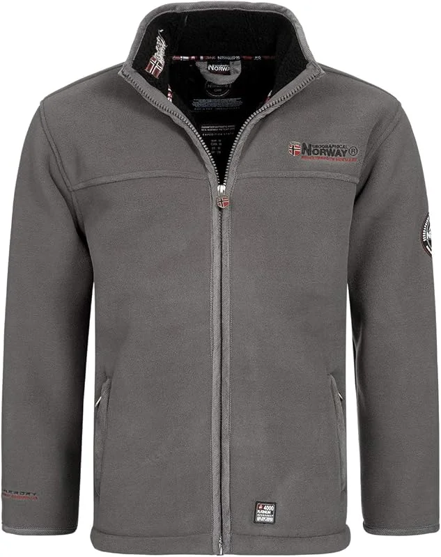 Geographical Norway UREKA Homme Veste Polaire Chaud teddyfell Doublure GR. S-XXXL — Vetements ski