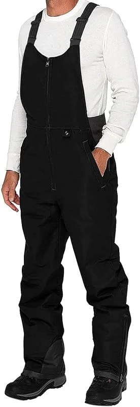 Pantalon de neige pour homme - Pantalon de ski et de snowboard - Coupe-vent - Thermique - Avec fermeture éclair - Imperméable - Pantalon softshell - Pantalon d'hiver - Pantalon de trekking — Vetements ski