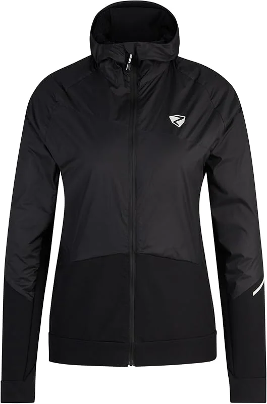 Ziener Nakima Veste Softshell Hybride pour Le Ski-Respirante, Coupe-Vent et imperméable Femme — Vetements ski