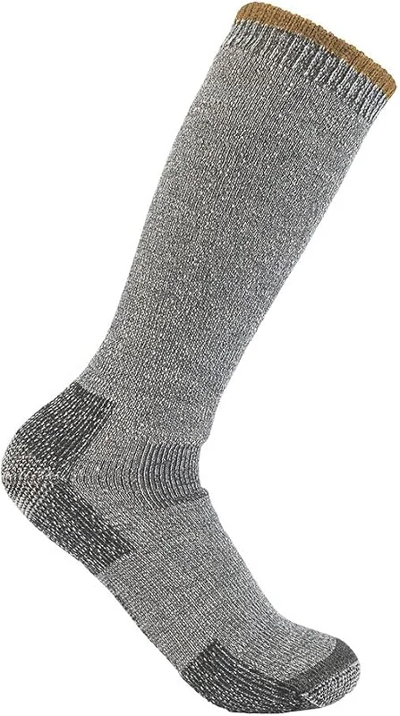 Carhartt Chaussettes Lourdes en Laine Mélangée Chaussettes Homme (lot de 1) — Vetements ski