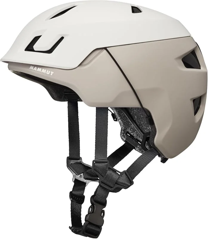 Mammut Haute Route Helmet - Casque Multisport Léger pour Homme et Femme, Ski, Alpinisme, Escalade et Vélo, Blanc, Savannah, 51-55 cm — Equipement ski