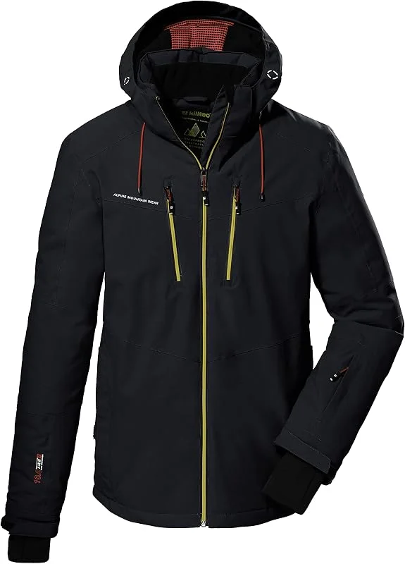 Killtec Ski, Veste Fonctionnelle avec Capuche Amovible et Pare-Neige Homme — Vetements ski