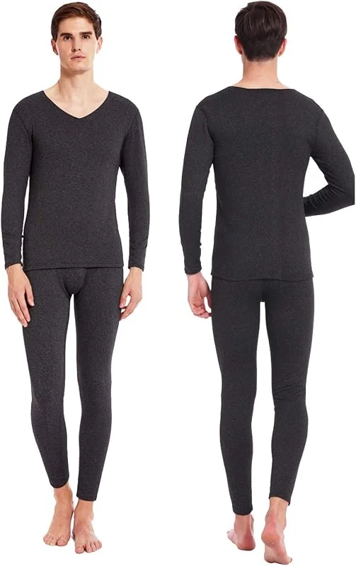 Sous-vêtements thermiques pour homme - Sous-vêtements de ski d'hiver - Sous-vêtements fonctionnels chauds et doux - Respirants - Sous-vêtements thermiques pour homme — Vetements ski