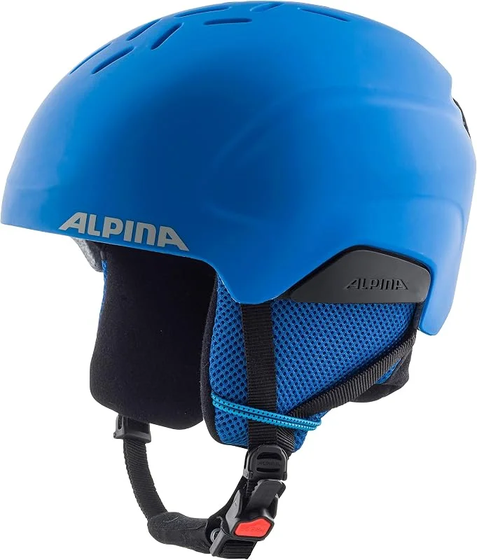 ALPINA Unisexe - Enfants, PIZI Casque de Ski, Blue Matt, 46-51 cm — Equipement ski