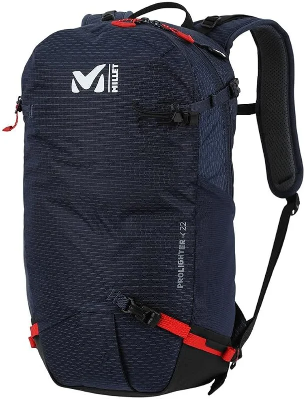 MILLET – Prolighter 22 – Sac à Dos pour Homme et Femme – Alpinisme et Escalade – Volume Moyen 22 L – Bleu Taille Unique — Equipement ski