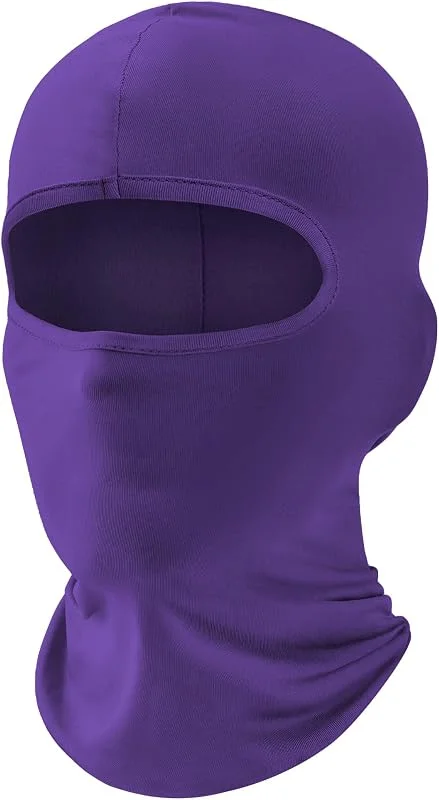 fuinloth Cagoule Fine Masque de Ski Moto Été Protection UV Unisexe — Equipement ski