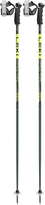LEKI Stella S - Bâton de Slalom avec système Trigger et rainures pour Les Doigts — Equipement ski