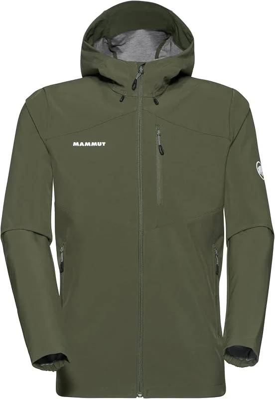 Mammut Outdoor Softshell Hooded Jacket Veste Softshell Homme — Vetements ski