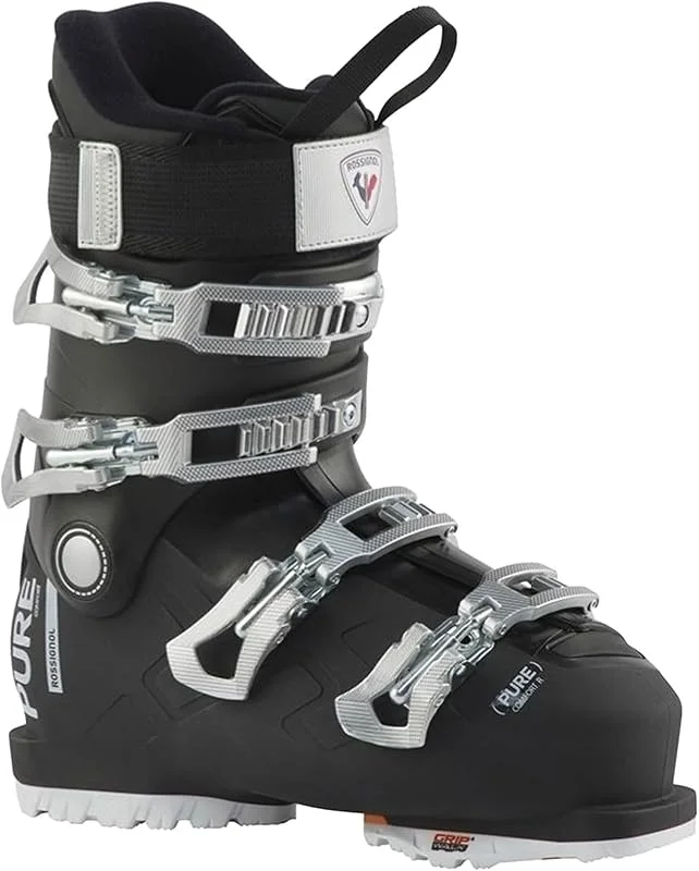 Rossignol - Chaussures De Ski Pure Comfort Rental Gw Black Femme - Femme - Taille 100 - Noir — Equipement ski