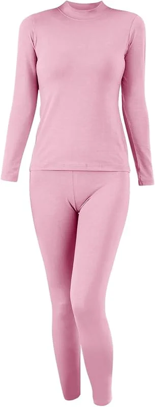 Sous-vêtements thermiques pour femme - Sous-vêtements de ski - Sous-vêtements thermiques fonctionnels - Sous-vêtements thermiques chauds et respirants - Pour la maison - Sports d'hiver - Ensemble de — Vetements ski