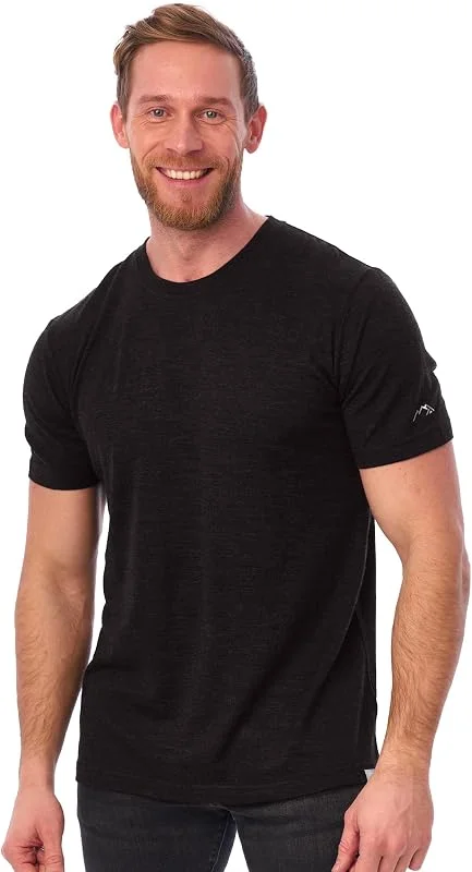 Merino.tech 100% T Shirt Merinos Homme - sous Vetement Merinos Lightweight — Vetements ski