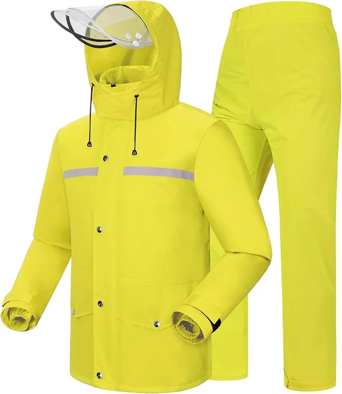 Combinaison de Pluie Homme, Femme Imperméable Réfléchissante — Vetements ski