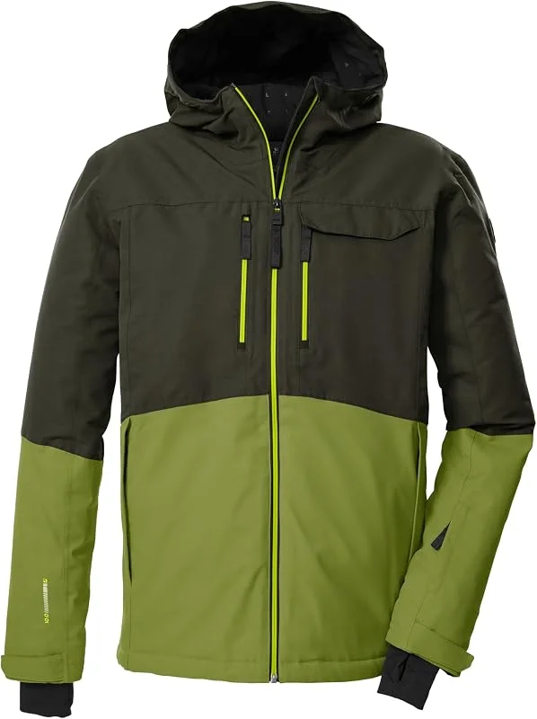 Killtec Ksw 53 Mn Ski Jckt Veste de ski, fonctionnelle avec capuche et jupe pare-neige Homme — Vetements ski