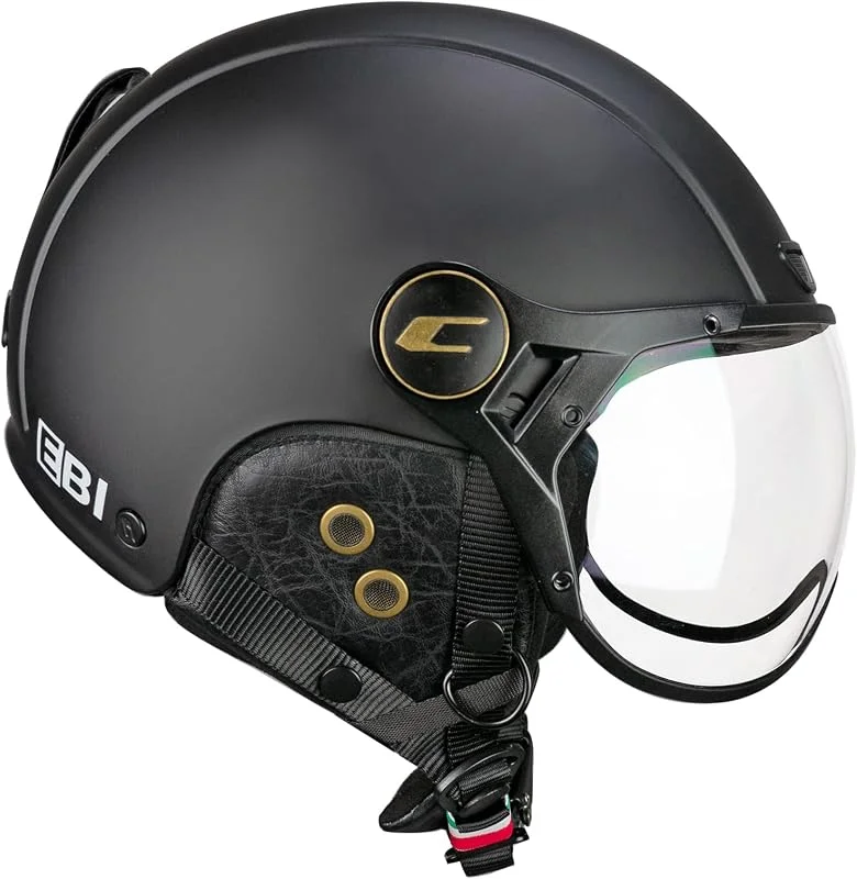 CGM EBI Casque de Ski Unisexe pour Adulte, Noir Mat, XL (60 cm) — Equipement ski