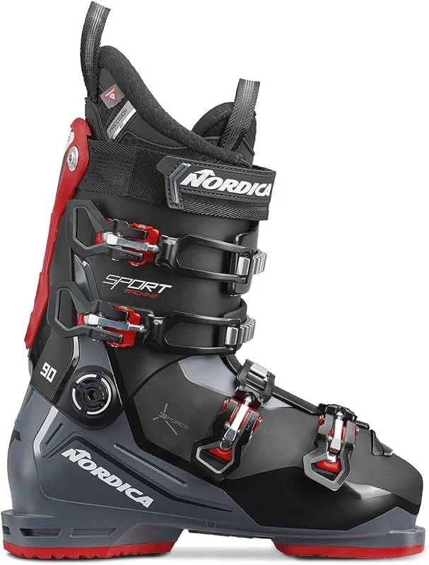 Nordica - Chaussures De Ski Sportmachine 3 90 Noir Rouge Homme - Homme - Taille 30.5 - Noir — Equipement ski
