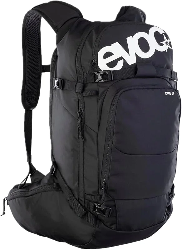 EVOC Sac à dos de ski LINE 30, noir — Equipement ski