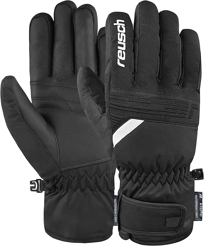 Reusch Gants d'hiver Hommes et Femmes, Chauds, imperméables et Coupe-Vent — Vetements ski