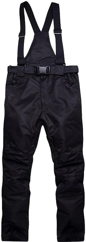 Pantalon de Ski imperméable Pantalon de Patinage à Isolation Thermique Taille élastique Coupe-Vent Pantalon de randonnée en Plein air Hiver — Vetements ski
