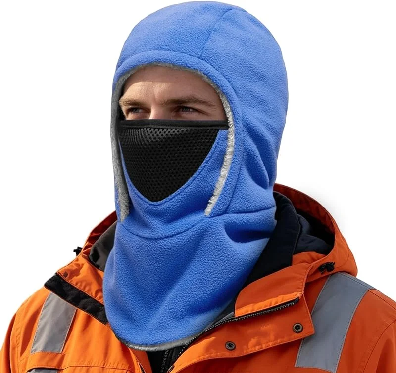 Masque De Ski Cache-Cou Polaire Coupe-Vent Thermique Par Temps Froid — Vetements ski
