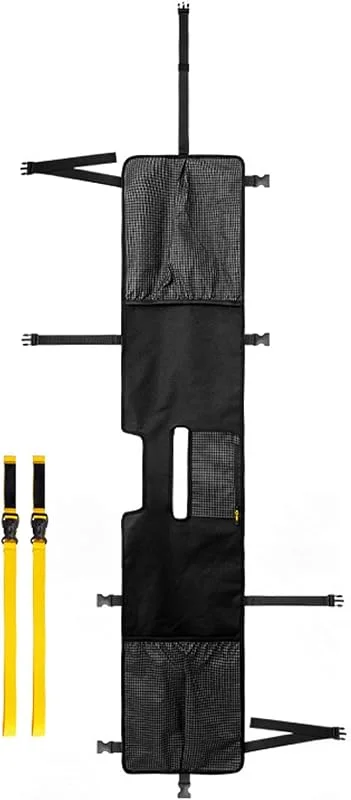 Housse de protection pour planche à neige avec poche élastique pour divers snowboards pour attacher une valise, poches de rangement double face, housse de transport — Equipement ski