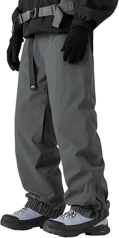 Generisch Pantalon de ski d'hiver rembourré pour homme Hard Charge en duvet blanc Cold 90 - Pantalon de loisirs pour homme au quotidien en plein air — Vetements ski