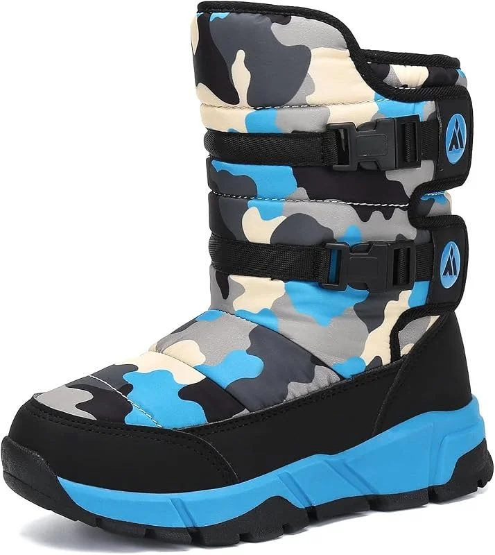 Mishansha Bottes Neige Fille Garçon Chaudes — Equipement ski