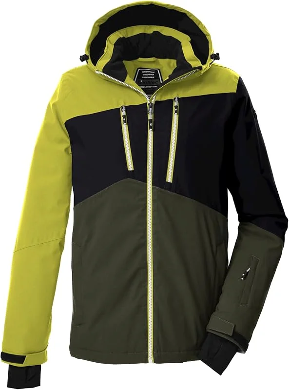 Killtec Ksw 306 Mn Ski Jckt Veste de ski, veste fonctionnelle avec capuche et jupe pare-neige Homme — Vetements ski