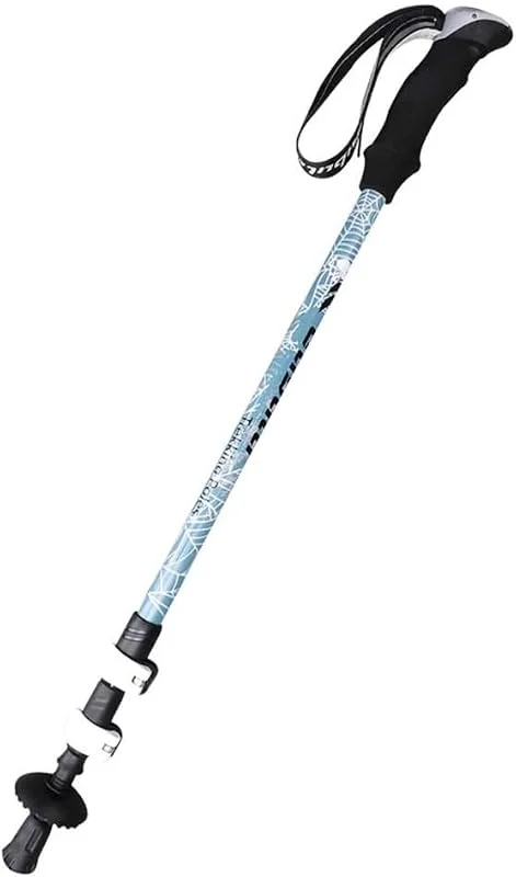Bâtons De Randonnée Alliage D'aluminium Ultra-léger, Poignée en Eva Antidérapante pour La Randonnée Quotidienne, l'escalade, Le Désert Forestier Profond, Gray — Equipement ski