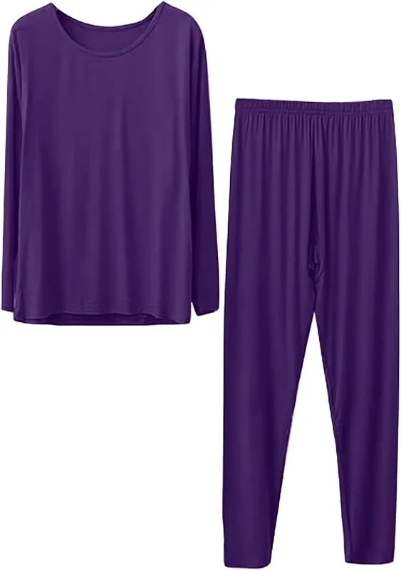 Ensemble de sous-vêtements thermiques pour femme - Sous-vêtements doux pour la peau - Pour l'hiver - Taille haute - Sous-vêtements de ski thermiques pour femme - Sous-vêtements thermiques pour les — Vetements ski