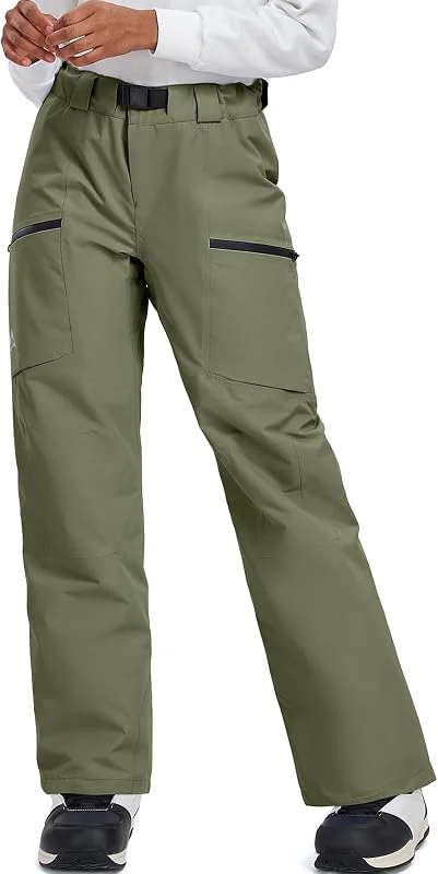 Pantalon de ski pour femme - Imperméable - Coupe-vent - Respirant - Pantalon d'extérieur chaud - Pantalon d'hiver - Pantalon de snowboard - Pour le ski de fond — Vetements ski