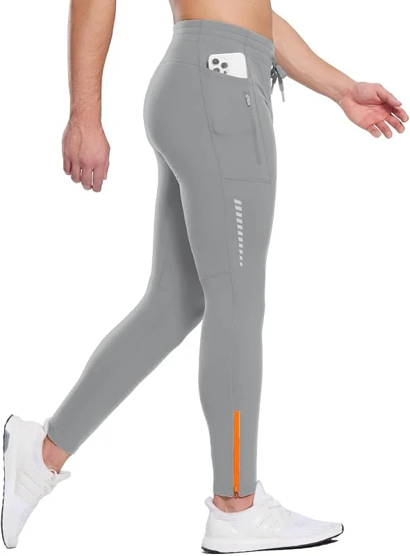 baleaf Legging de Course Thermique imperméable léger doublé en Polaire pour Homme avec Poches — Vetements ski