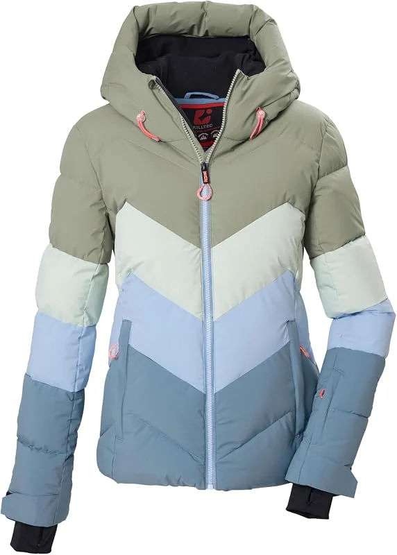 Killtec Femme Veste de Ski Coupe-Vent Déperlante KSW 226 WMN SKI QLTD JCKT — Vetements ski