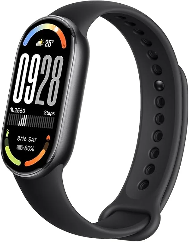 XIAOMI Smart Band 10, Bracelet Connecté, Autonomie 21 Jours, Noir — Vetements ski