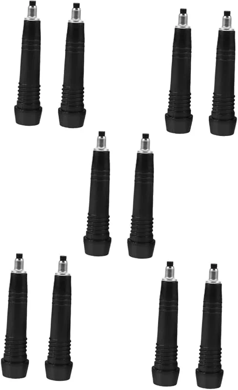 Healvian 10pièces Embouts De Canne Acier Remplacement Pour Bâtons De Randonnée Lot De Antidérapantes Pour Trekking Et Randonnée — Equipement ski
