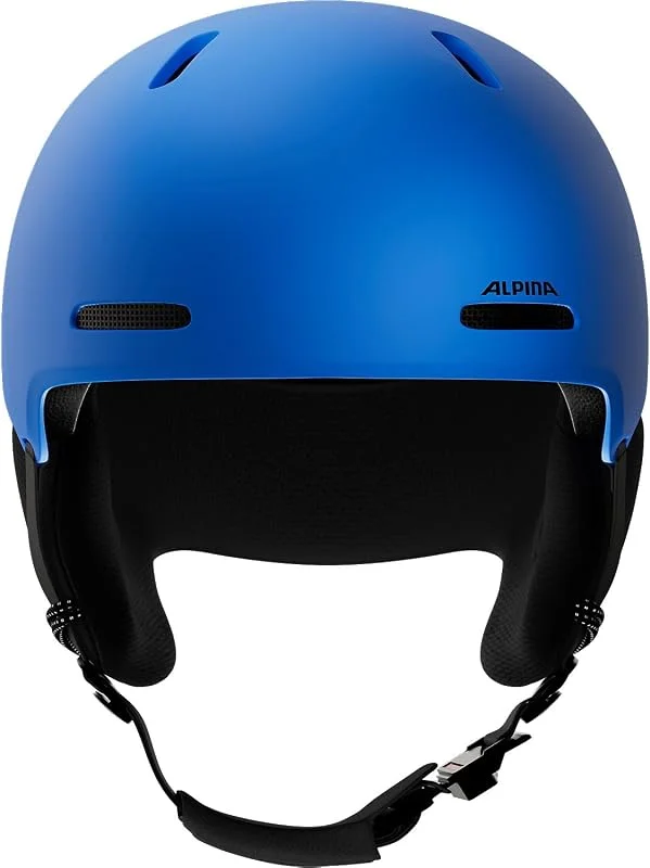 Alpina Zupo 2 Casque de Ski pour Enfant, Bleu Mat, 52 — Equipement ski