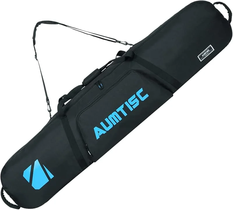 AUMTISC Sacs de Snowboard, Housse Snowboard, Sacs de Planche, Sac de Ski, équipement de Ski, Stockage de Snowboard, Sac de Ski rembourré pour Snowboard, équipement de Ski, Sac de Voyage pour Ski — Equipement ski