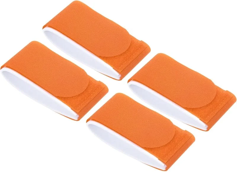 PATIKIL 45cmx5.5cm Ski Transporteur Sangle, Snowboard Botte Porter Sangle 4pcs Orange — Equipement ski