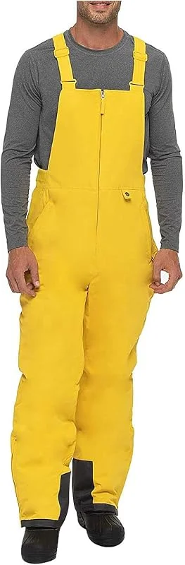 Salopette isolée pour homme - Coupe ample - Toile de canard imperméable - Vêtement de travail - Coupe super décontractée pour temps froid — Vetements ski