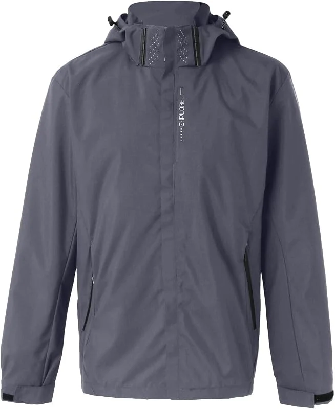 Veste de pluie pour homme, imperméable, respirante, légère, en softshell pour homme, imperméable, coupe-vent, veste fonctionnelle, veste de ski — Vetements ski