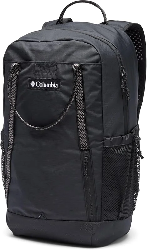 Columbia Sac à Dos Echo Mountain de 25 L, Design Dynamique, Protection Omni-Shield, Sangles Personnalisables, prêt pour l’hydratation, sifflet de sécurité - Unisexe — Equipement ski