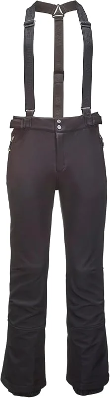 killtec Thônes MN Ski Sftshll Pnts A - Pantalon de Ski, Pantalon Softshell avec Protection des Bords, Pare-Neige et Bretelles Amovibles - Pantalon Softshell - Homme — Vetements ski