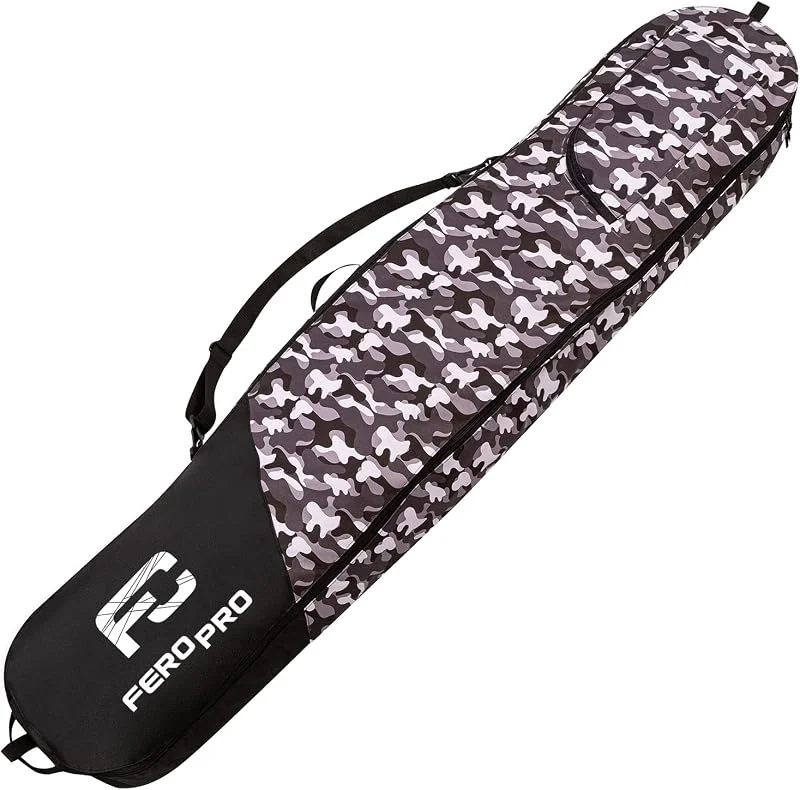 Sac de Snowboard Premium Sac à Dos de Ski 170 cm pour Homme avec Poche zippée et bandoulière Housse pour équipement de Sports d'hiver [051] — Equipement ski